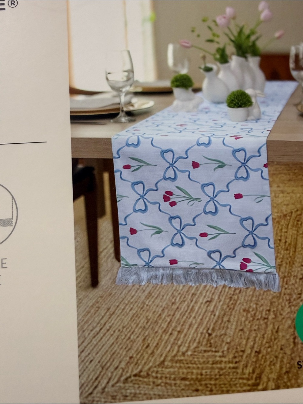 Table Runner Label - Picture 3 of 5